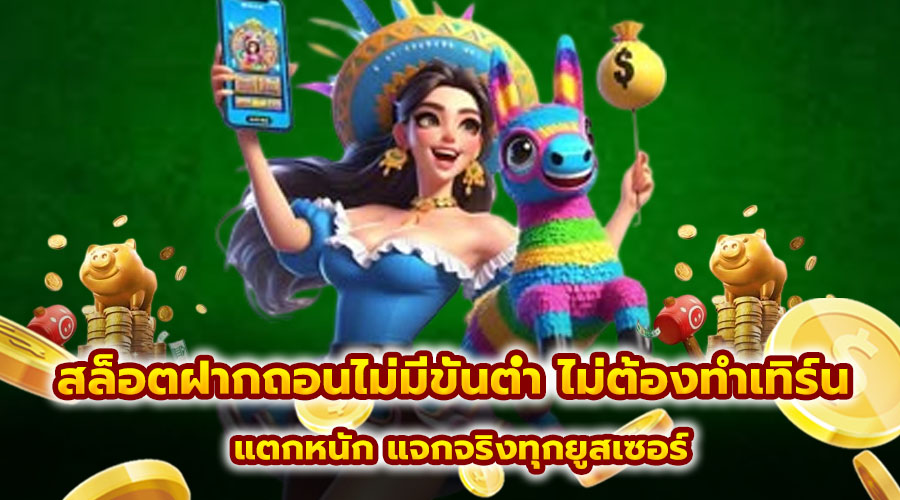 สล็อตฝากถอนไม่มีขั้นต่ำ ไม่ต้องทำเทิร์น